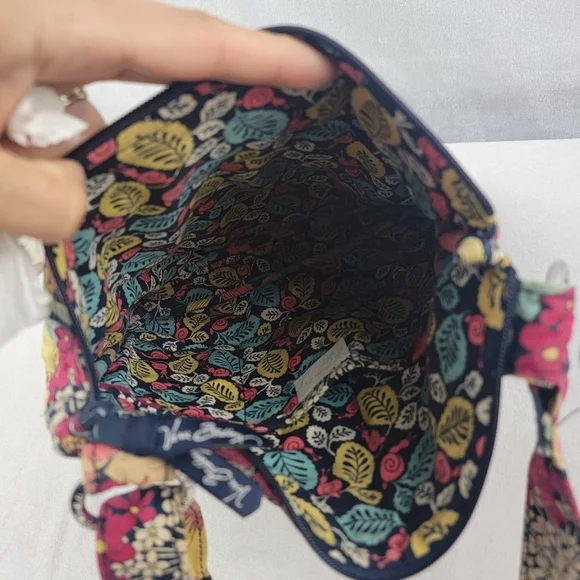 Vera Bradley Happy Snails hipster crossbody bag adjustable strap - Picture 4 of 5